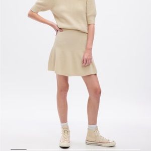 Gap CashSoft Rib Knit Mini Skirt